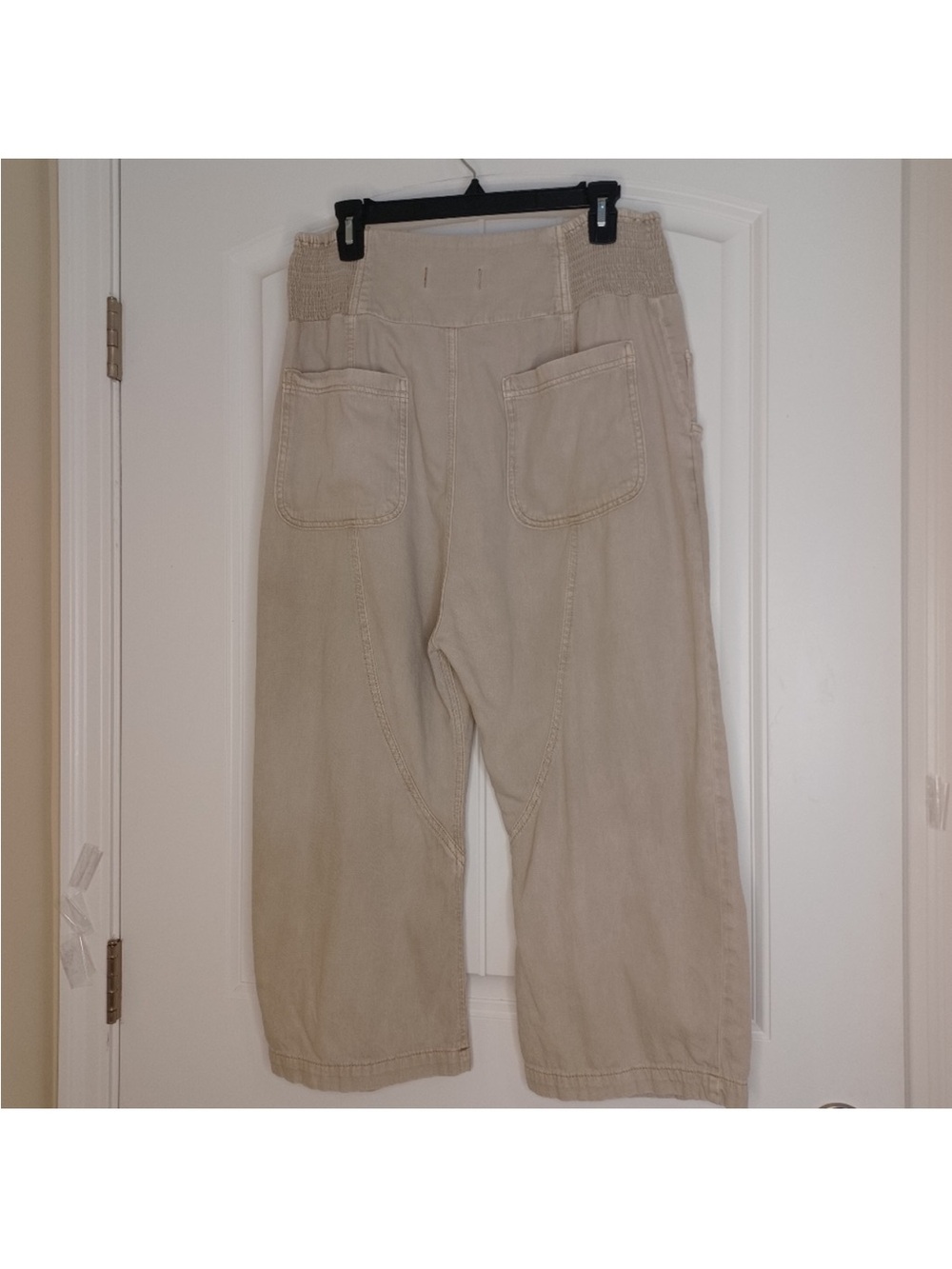 Free People We the Free Lunan Crop Pants Sz Medium - Picture 3 of 11